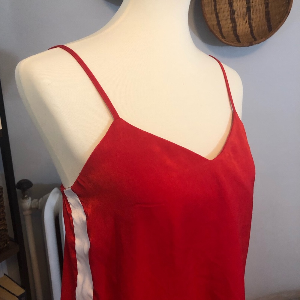 NW/OT Red Slip Dress - Picture 2 of 5